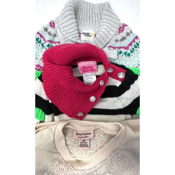 Baby Girl's Sweater Dress, Sweater, and Sweatshirt - Size 18‎ Month - Picture 9 of 10